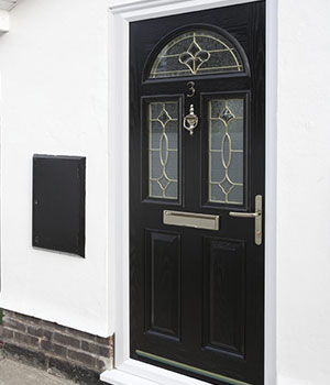 Black upvc door deals