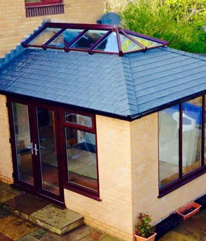 Tiled roof conservatory